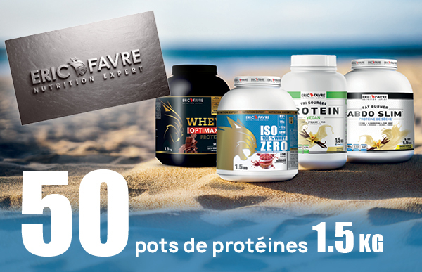  TICKET D’ARGENT – Gagnez votre pot de protéine préféré !